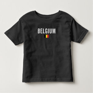 Belgium Flag - Patriotic Flag Toddler T-Shirt
