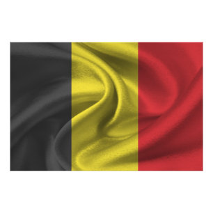 Belgium Flag Photo Print
