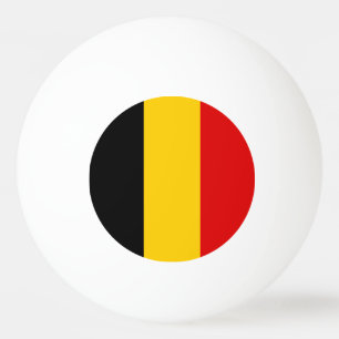 Belgium flag ping pong ball