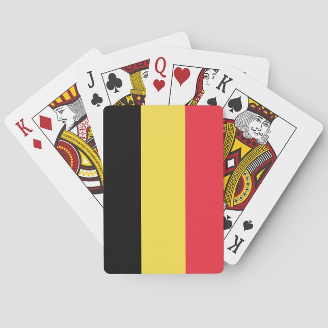 Belgium Flag Playing Cards (Back)