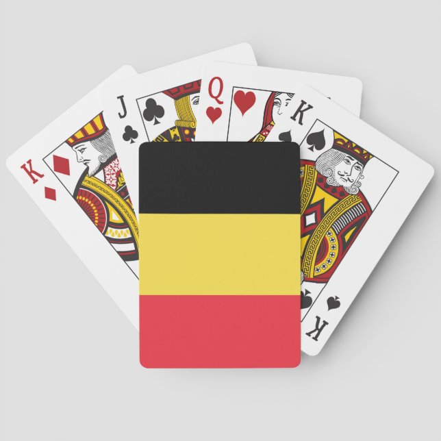Belgium Flag Playing Cards (Back)