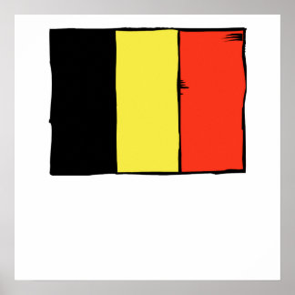 Belgium Flag Poster