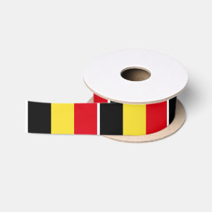 Belgium Flag Satin Ribbon