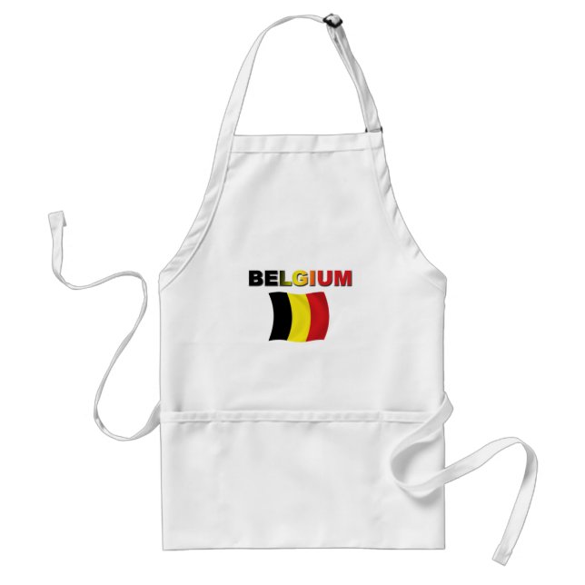 Belgium Flag Standard Apron (Front)