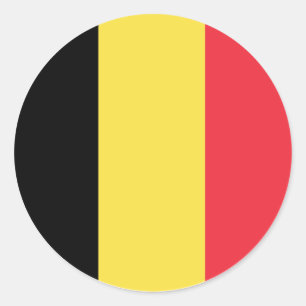Belgium Flag Sticker – Belgian Pride