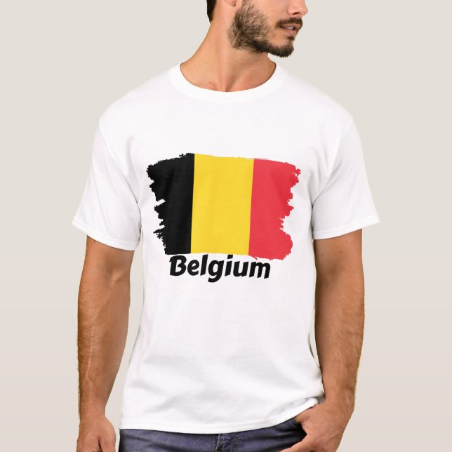 Belgium Flag T-Shirt (Front)