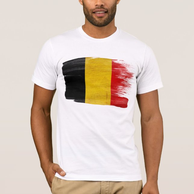 Belgium Flag T-Shirt (Front)