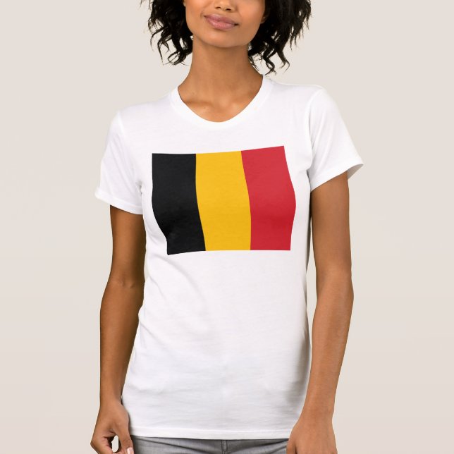 Belgium Flag T-shirt (Front)