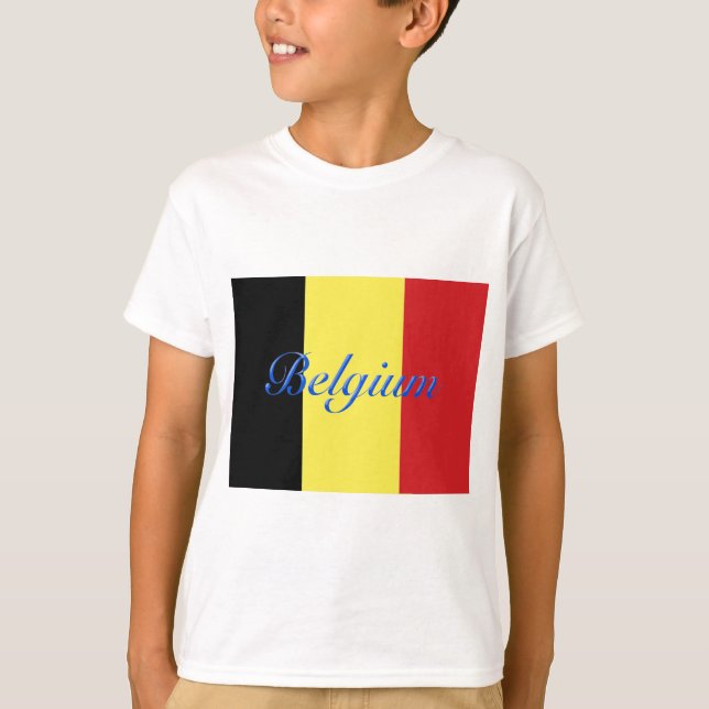 Belgium flag T-Shirt (Front)
