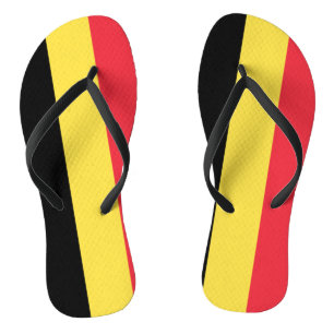 Belgium Flag Thongs