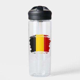 Belgium Flag Water Bottle