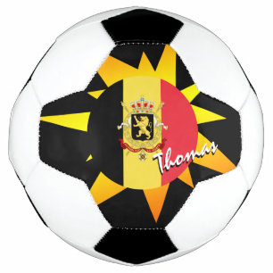 Belgium Football & Belgian Flag / BANG Soccer Ball