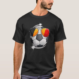 Belgium Football Fan Sunglass Soccer Belgian T-Shirt