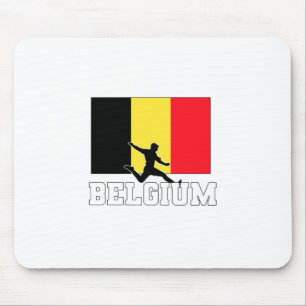 Belgium Football Soccer National Team Mouse Pad