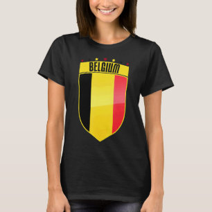 Belgium Football Supporter Visitor Belgian Soccer T-Shirt