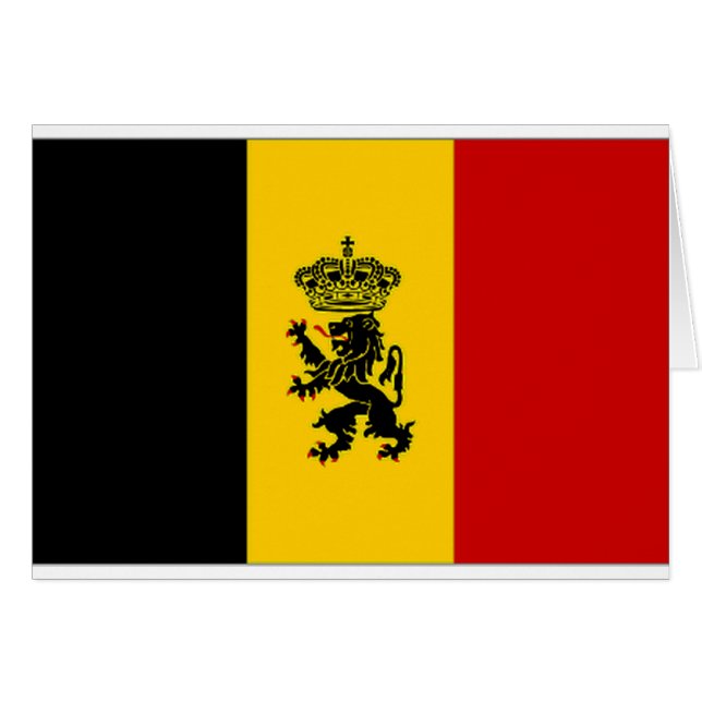 Belgium Government Ensign Flag (Front Horizontal)