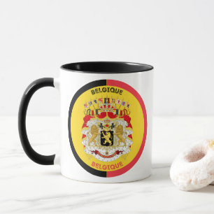 Belgium Heritage Emblem Mug