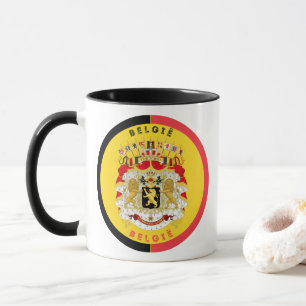 Belgium Heritage Emblem Mug