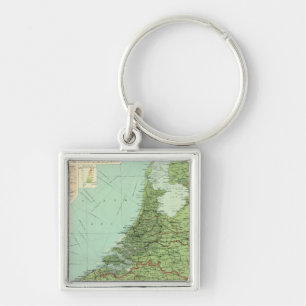Belgium & Holland Key Ring