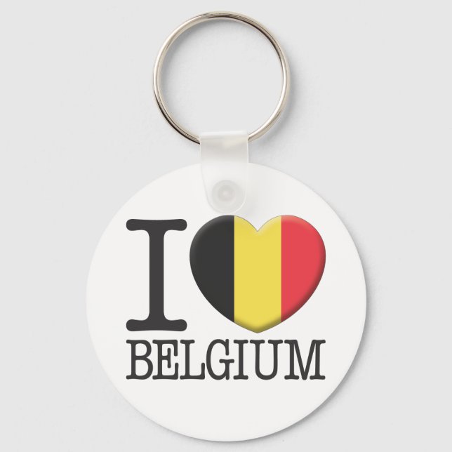 Belgium Key Ring (Front)