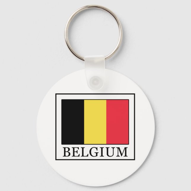 Belgium Key Ring (Front)