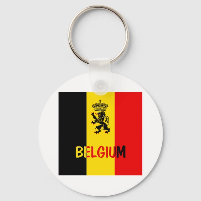 Belgium Key Ring (Front)