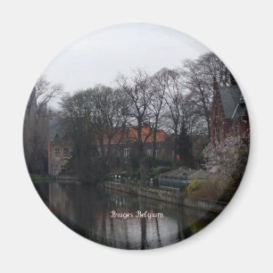 Belgium landscape refrigerator magnet