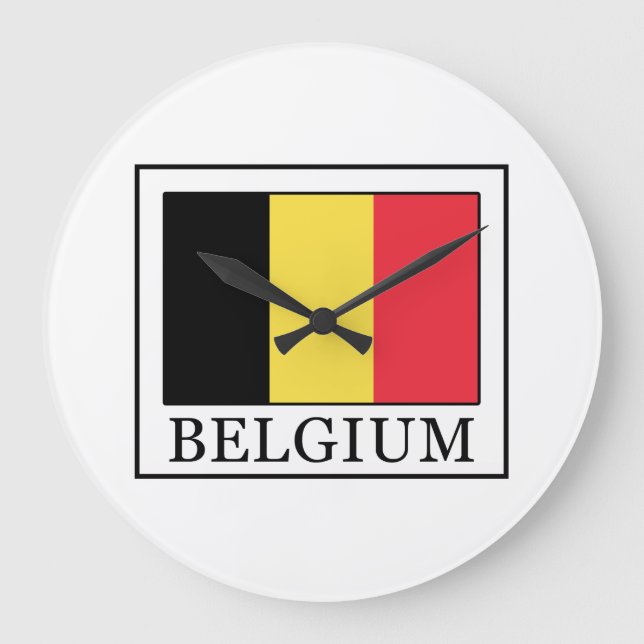 Belgium Large Clock (Front)