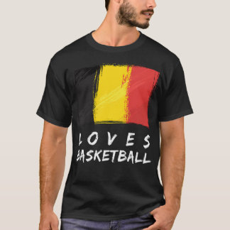 Belgium Loves Basketball T-Shirt