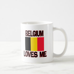 Belgium Loves Me Coffee Mug