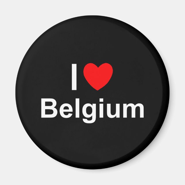 Belgium Magnet (Front)