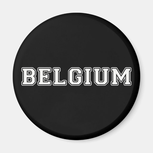 Belgium Magnet (Front)