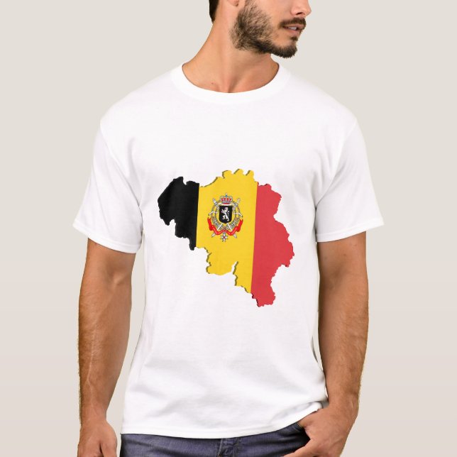 Belgium map T-Shirt (Front)