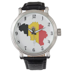Belgium map watch
