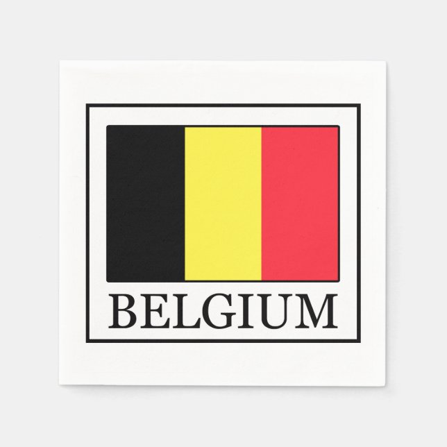 Belgium Napkin (Front)