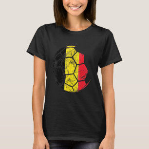 Belgium National Team Support Belgian Flag T-Shirt