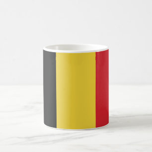 Belgium Plain Flag Coffee Mug