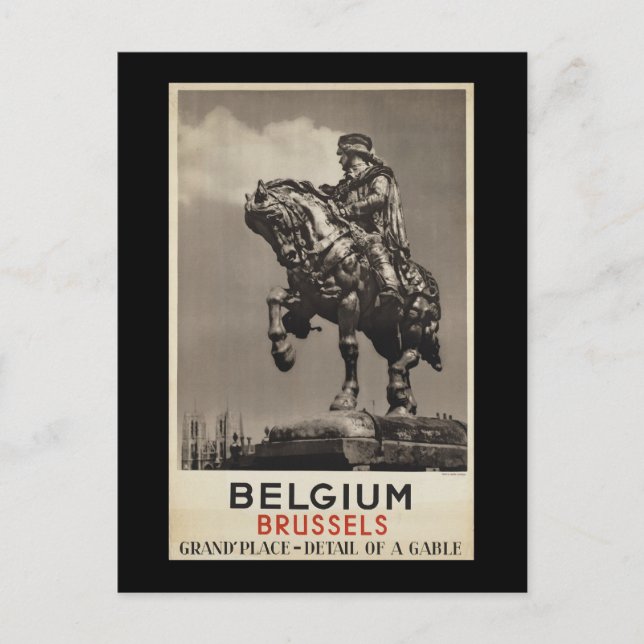 Belgium Postcard (Front)