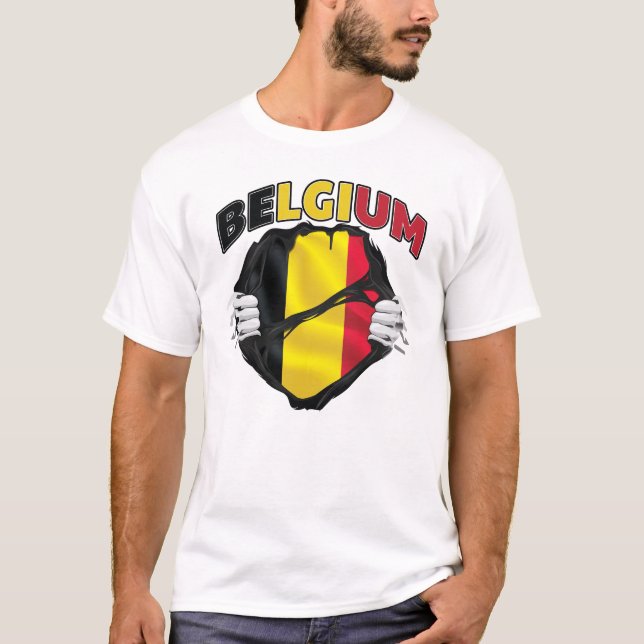 Belgium Pride  T-Shirt (Front)