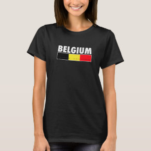 Belgium Proud Belgian Flag  1 T-Shirt