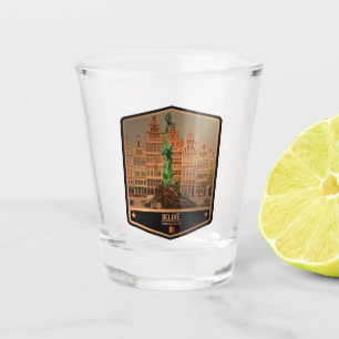 Belgium Shot Glass