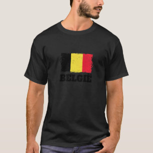 Belgium soccer & football fan 2022 Flag of Belgium T-Shirt