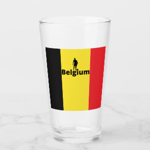 Belgium soccer glass
