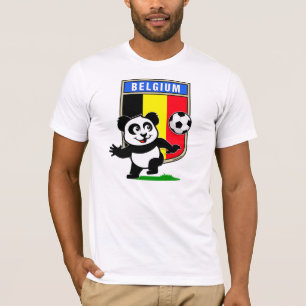 Belgium Soccer Panda (light shirts) T-Shirt
