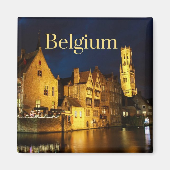 Belgium Souvenir Magnet (Front)