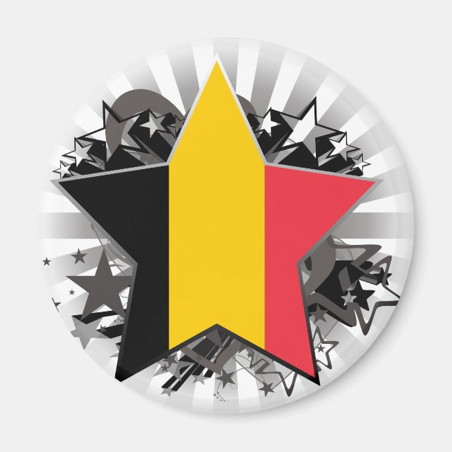 Belgium Star Magnet (Front)