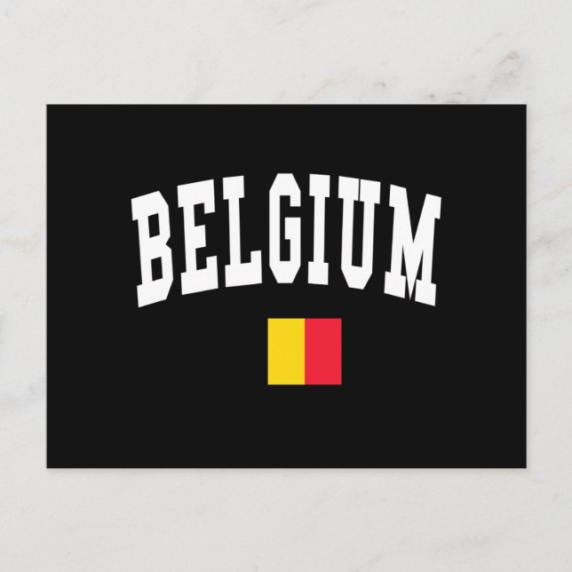 Belgium Style Postcard (Front)