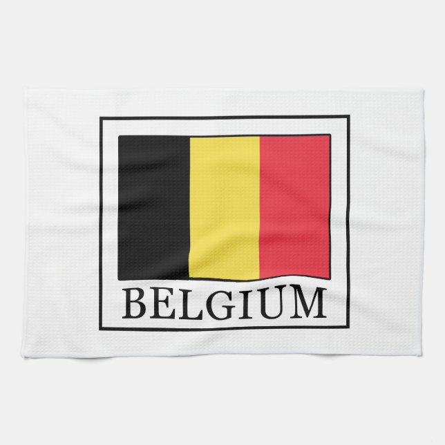 Belgium Tea Towel (Horizontal)