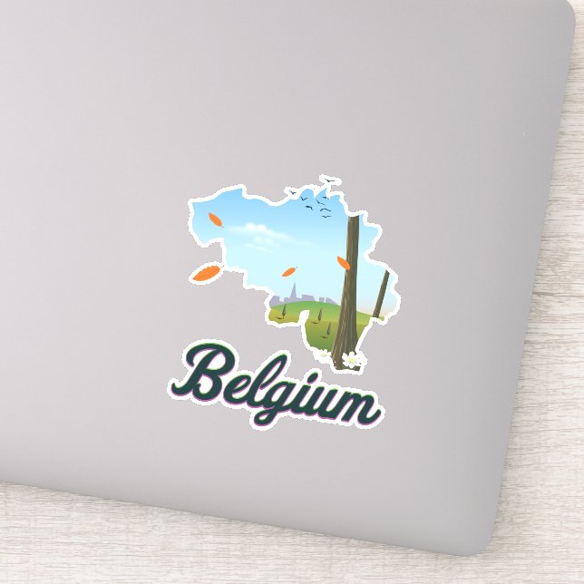 Belgium Travel poster. (Detail)