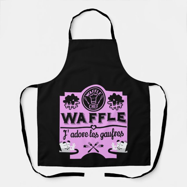 Belgium Waffles Apron (Front)